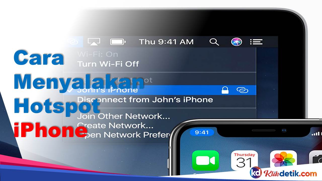 Cara Menyalakan Hotspot iPhone