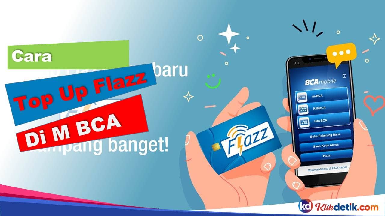 Cara Top Up Flazz di M BCA