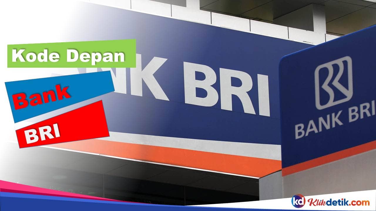 Kode Depan Bank BRI