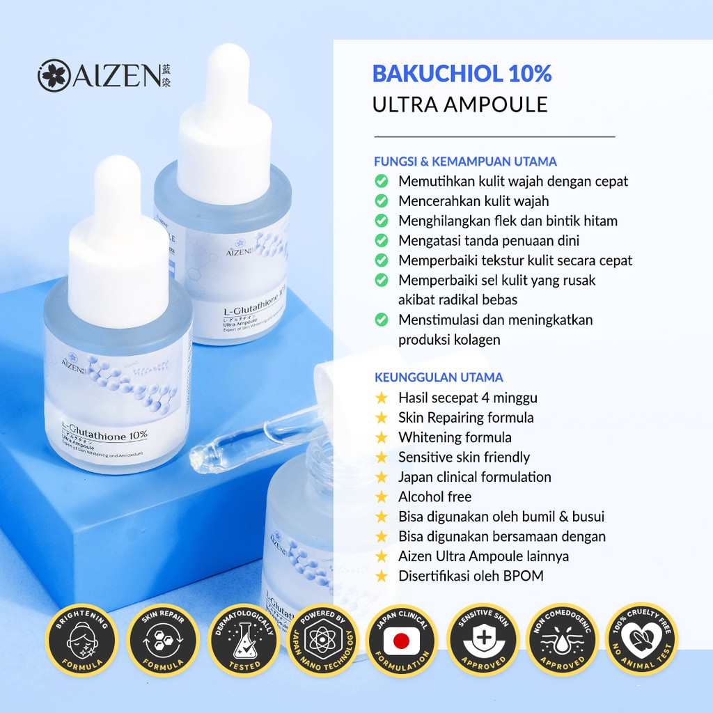 Aizen L-Glutathione 10% Ultra Ampoule