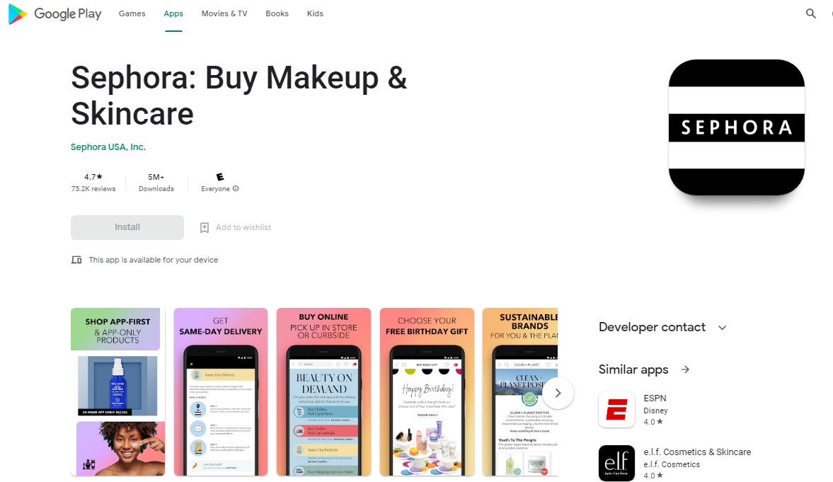 Aplikasi Make Up Terbaik - Sephora - Buy Makeup and Skincare