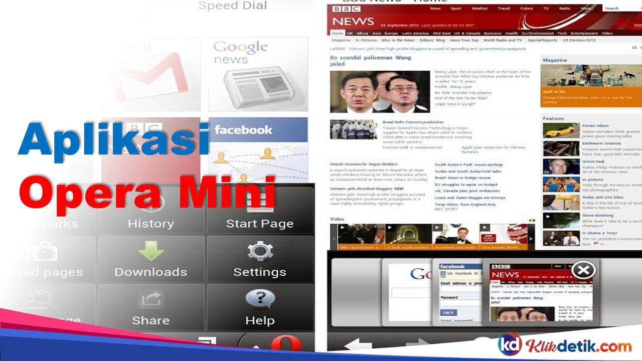 Aplikasi Opera Mini