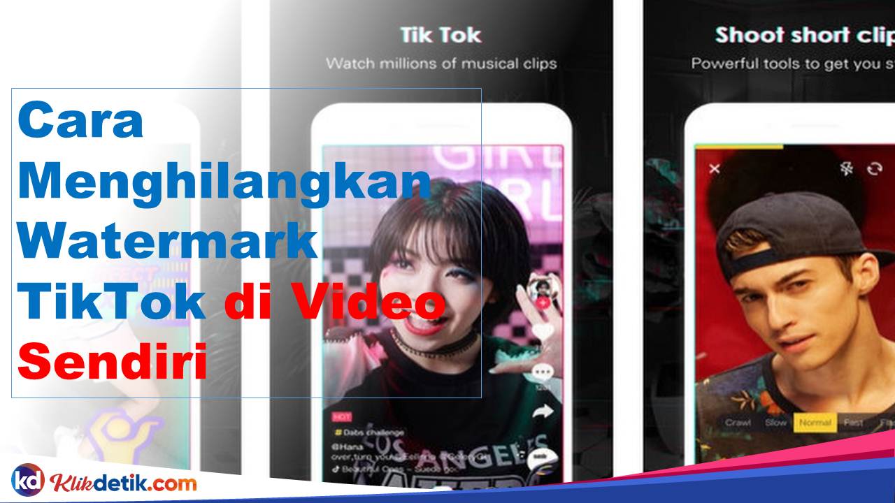 Cara Menghilangkan Watermark TikTok di Video Sendiri