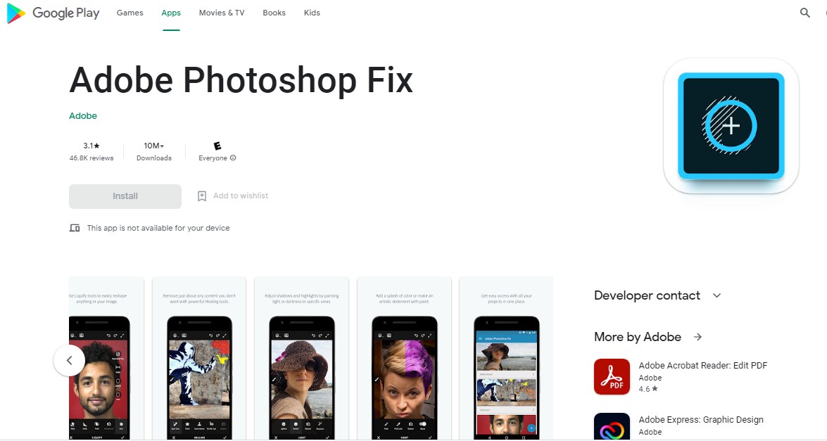 Photoshop Fix Android