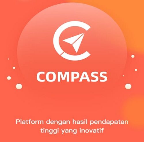 Aplikasi Compass penghasil uang scam