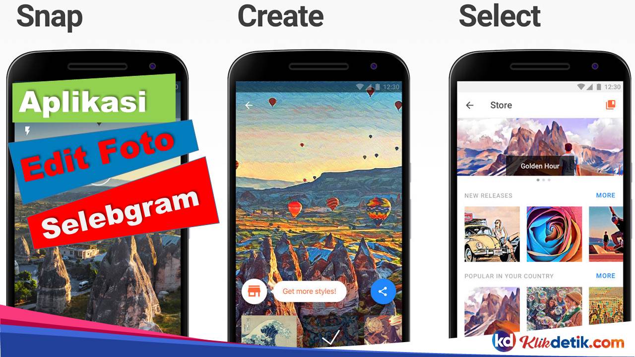 Aplikasi Edit Foto Selebgram