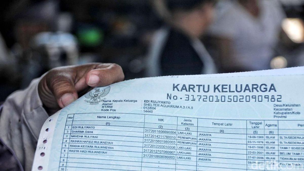 Aplikasi Kartu Keluarga Online