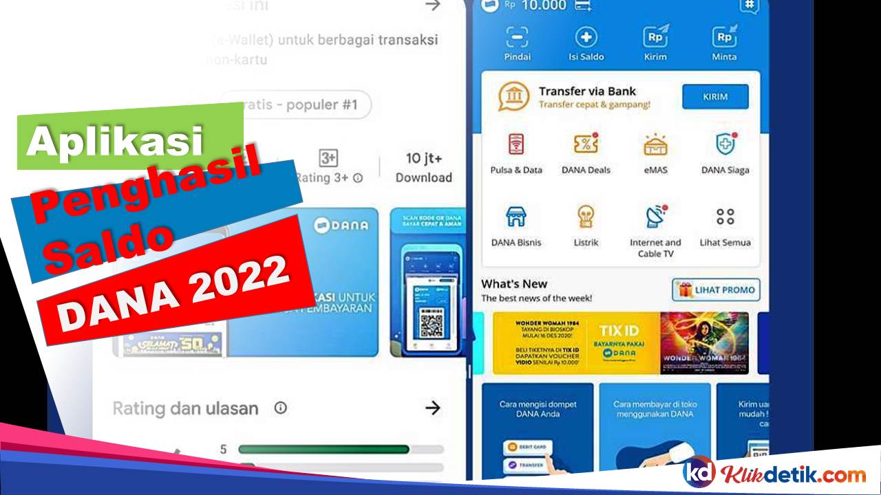 Aplikasi Penghasil Saldo DANA 2022