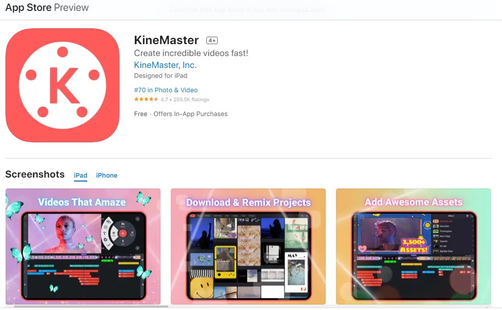 Aplikasi Untuk Mengedit Video KineMaster