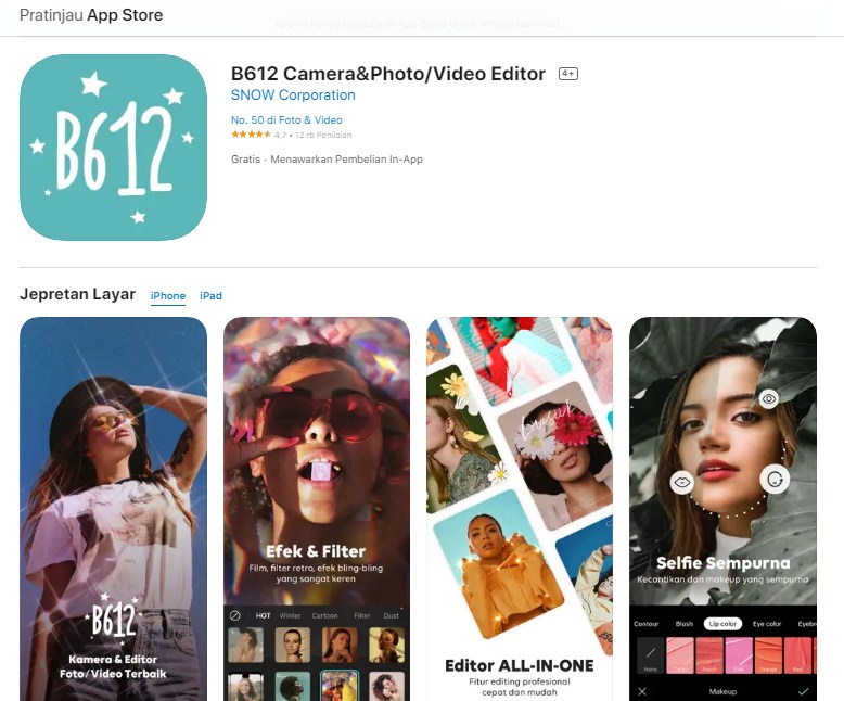 B612 Camera and Photo Editor