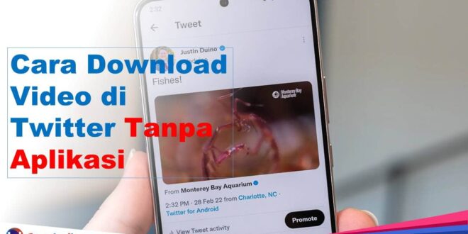 Cara Download Video di Twitter Tanpa Aplikasi