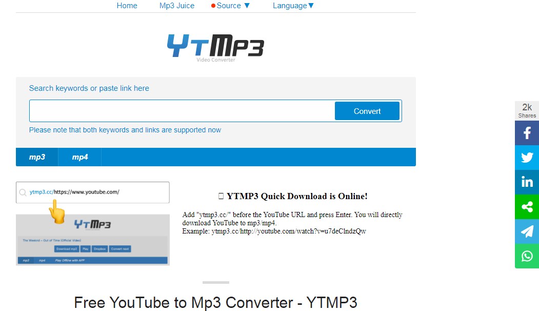 Download lagu dari Youtube tanpa aplikasi - YtMp3