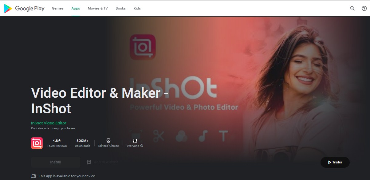 InShot Video Editor and Maker