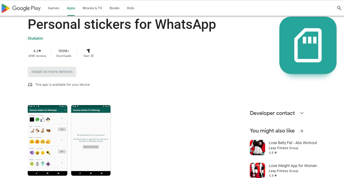 Personal Stickers for WhatsApp