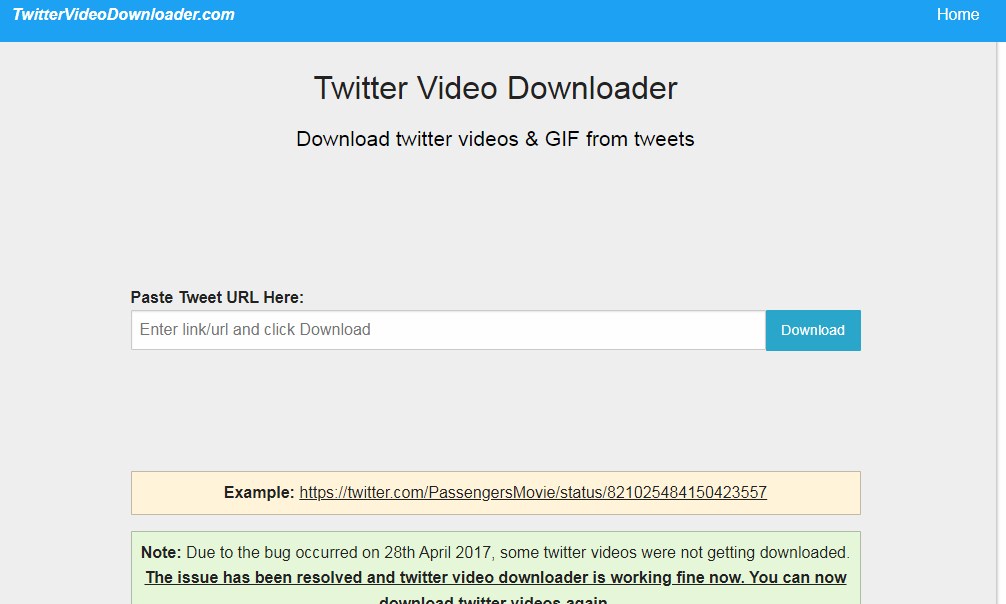 Twitter Video Downloader