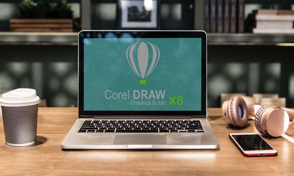 Aplikasi Corel Draw Laptop