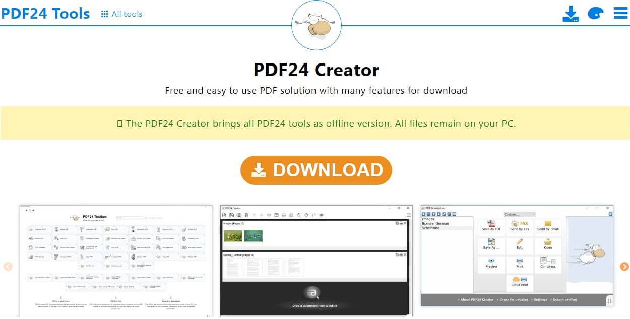 Aplikasi Edit PDF Pdf 24 Creator