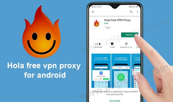 Aplikasi Hola VPN Android