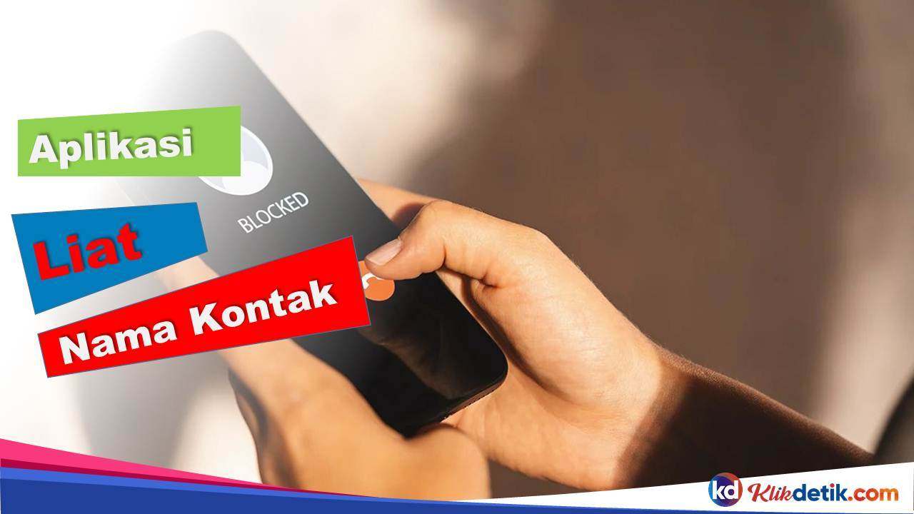 Aplikasi Liat Nama Kontak