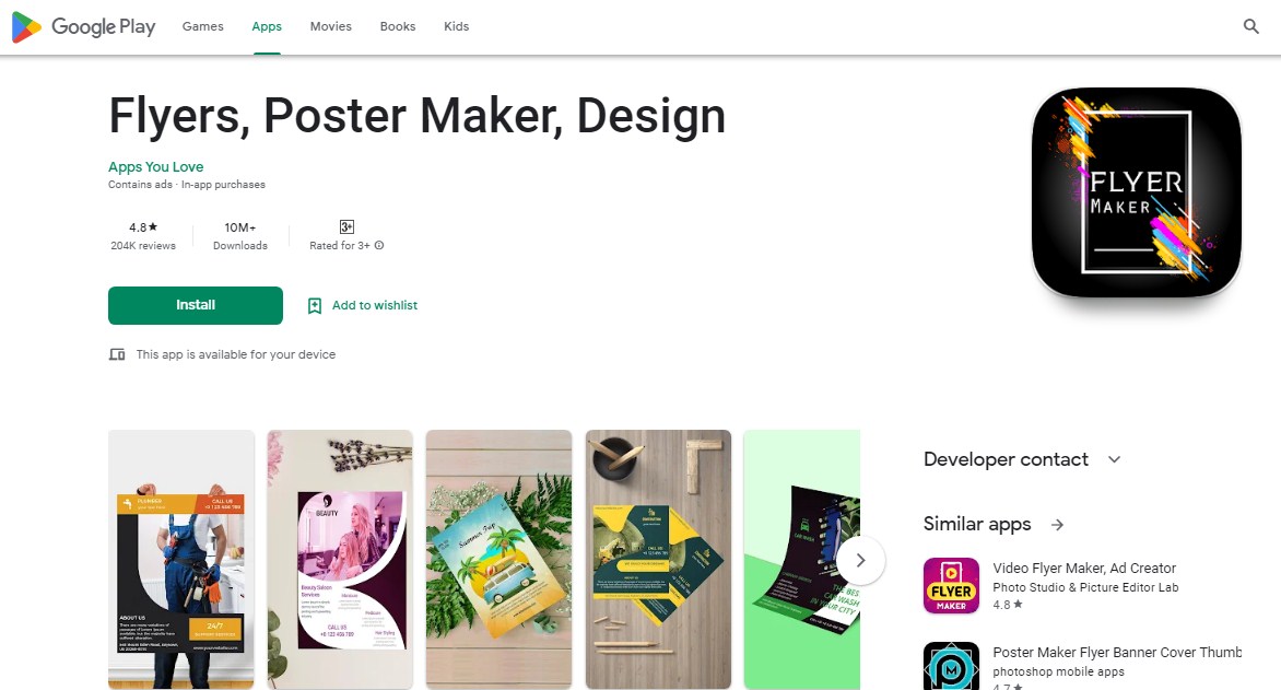 Aplikasi Pembuat Poster Flyer Poster Maker Design