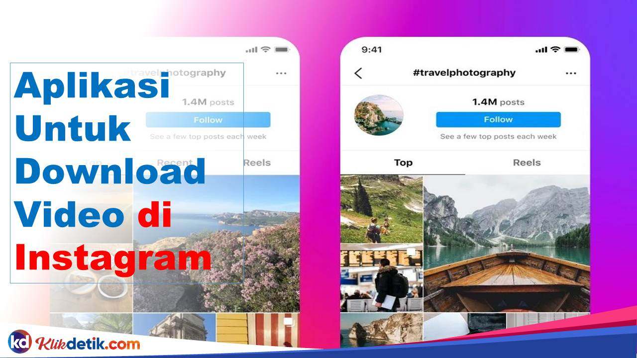 Aplikasi Untuk Download Video di Instagram Repost for Instagram