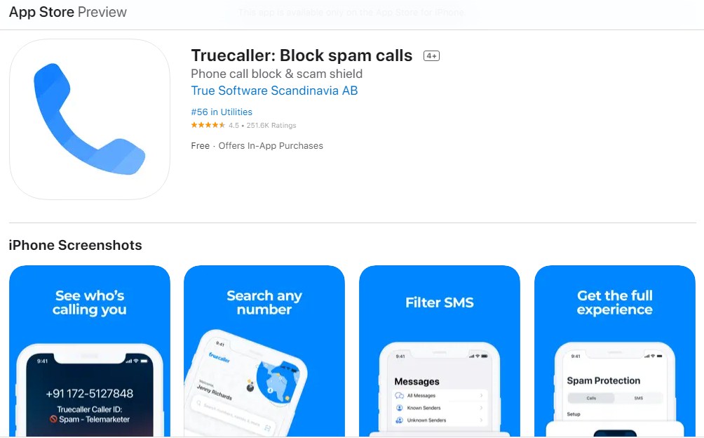 Aplikasi Untuk Mengetahui Nama Kontak TrueCaller