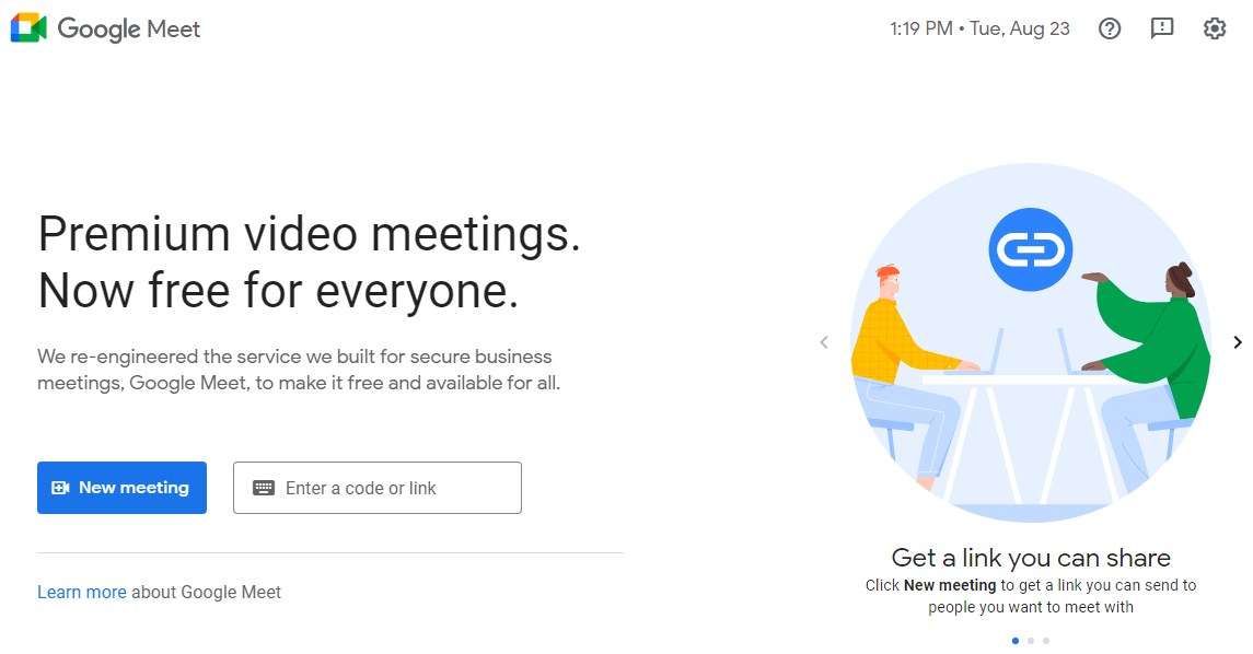 Aplikasi Video Call Google Meet