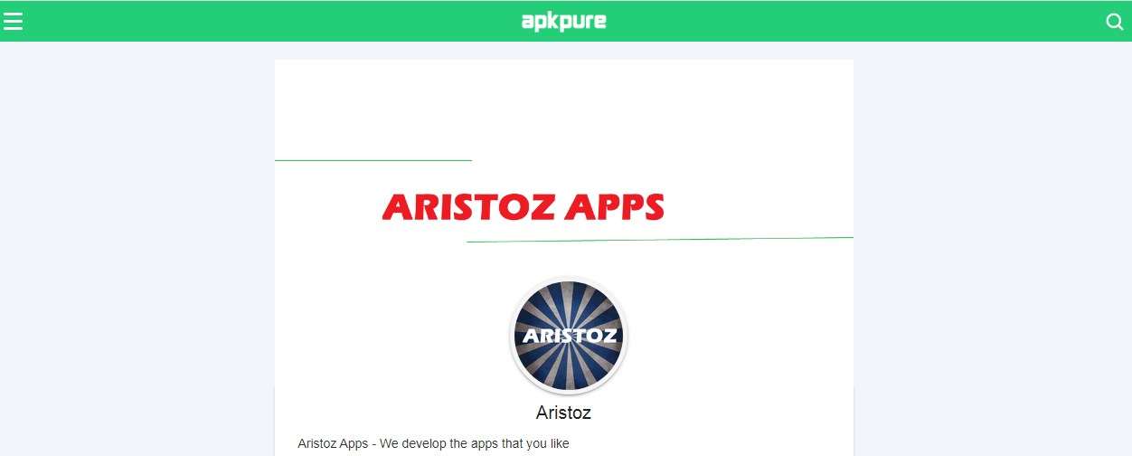 Aplikasi pembuatan CV Aristoz