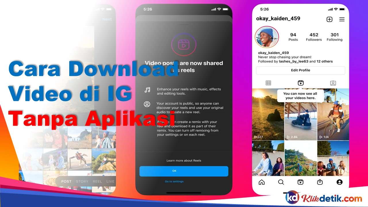 Cara Download Video di IG Tanpa Aplikasi