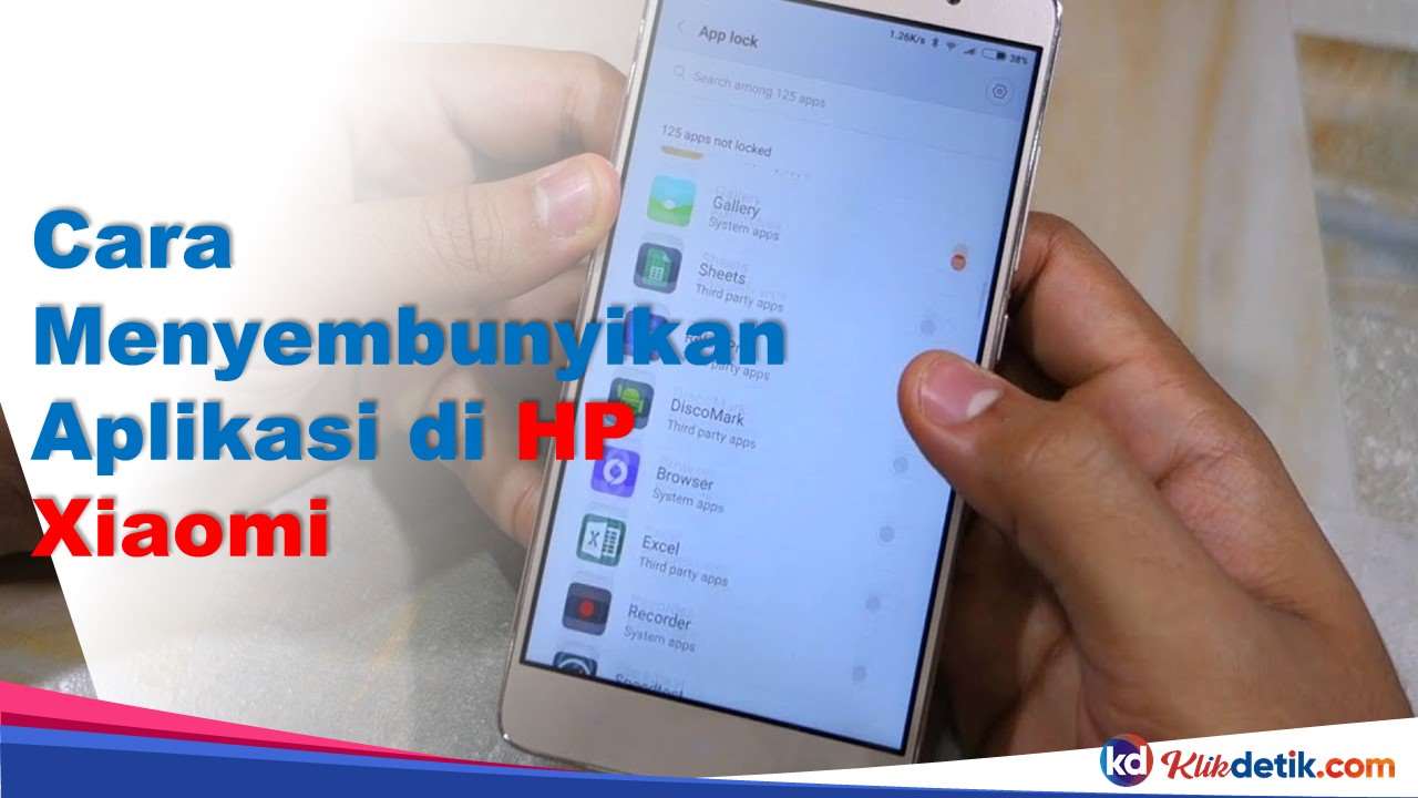 Cara Menyembunyikan Aplikasi di HP Xiaomi