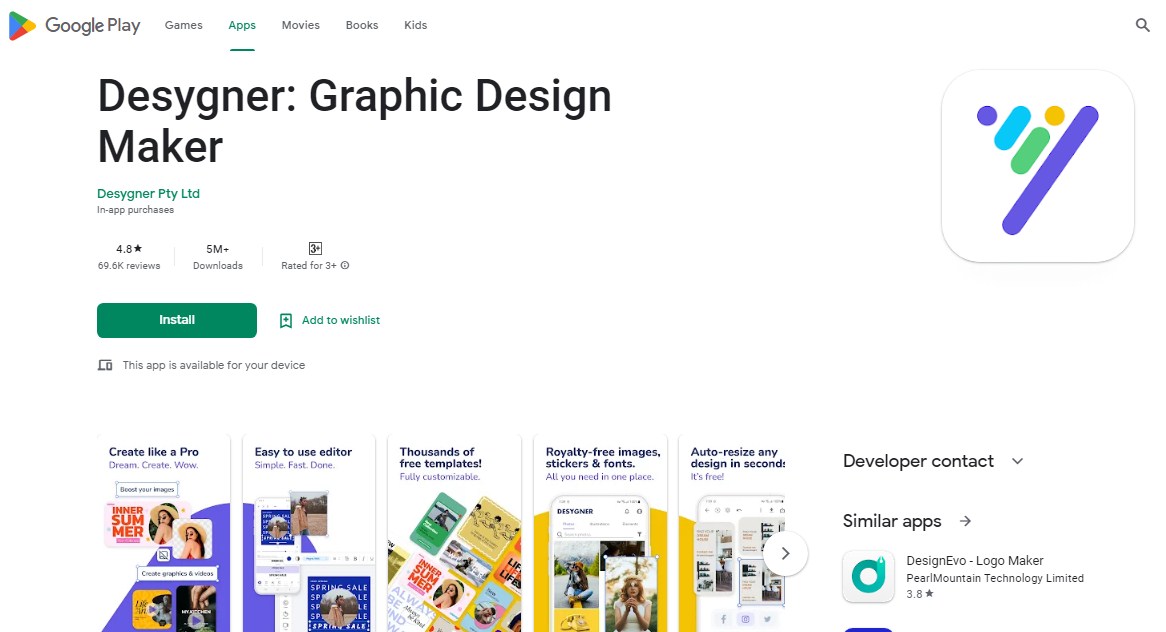 Desygner Graphic Design Maker