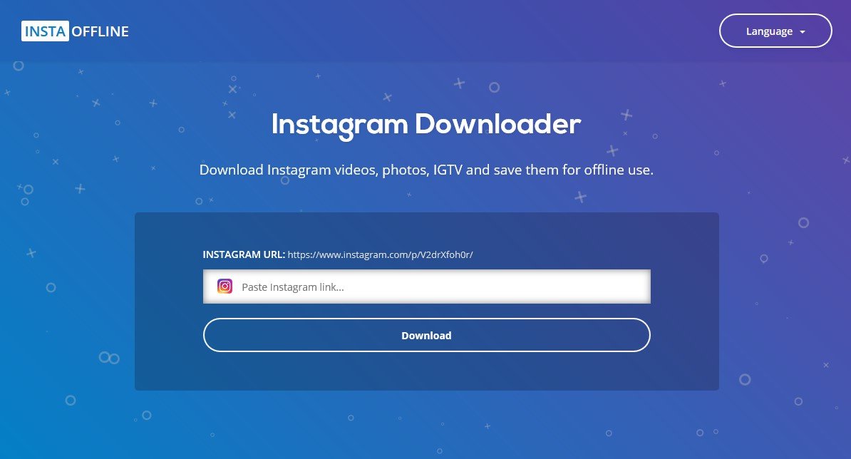 Download Foto IG Tanpa Aplikasi InstaOffline