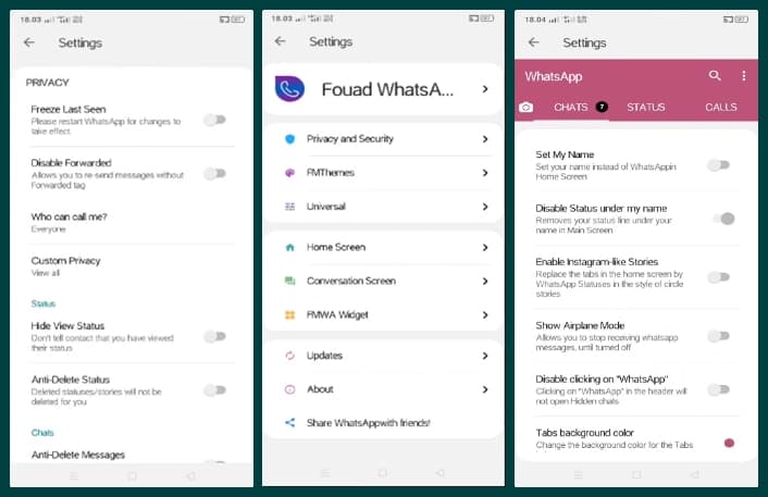 Download aplikasi Fouad Whatsapp Anti-Hapus-Pesan