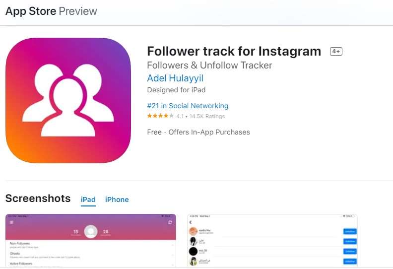 Follower Track for Instagram