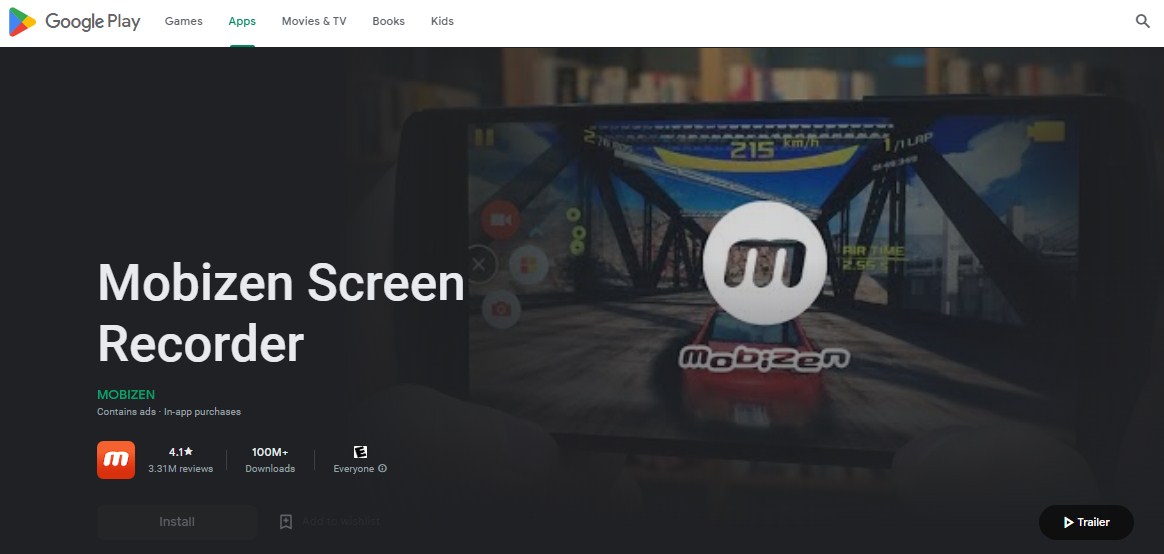 Mobizen Screen Recorder