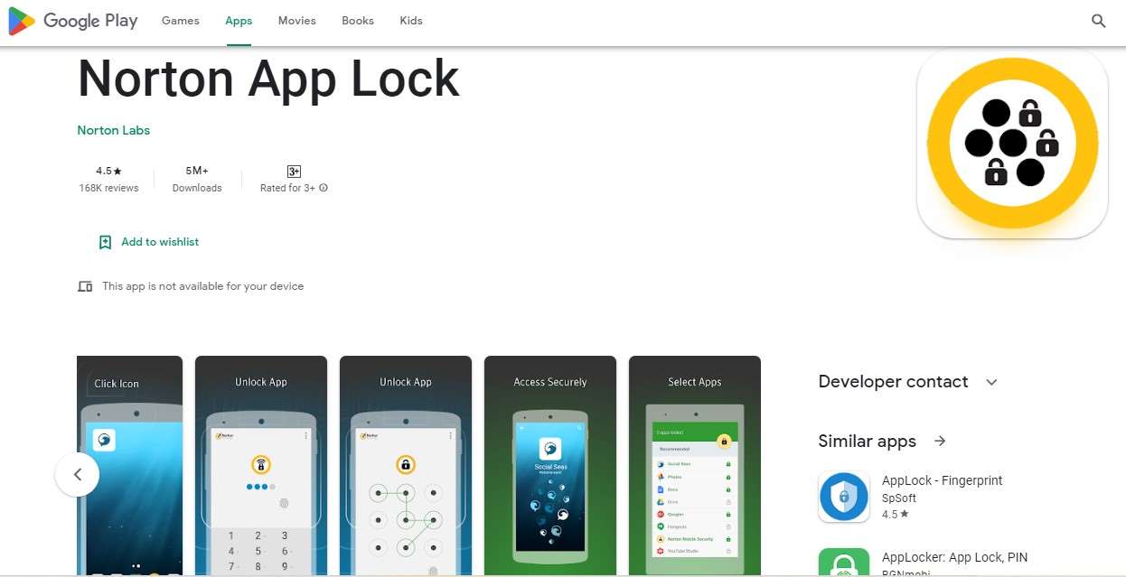 Norton App Lock