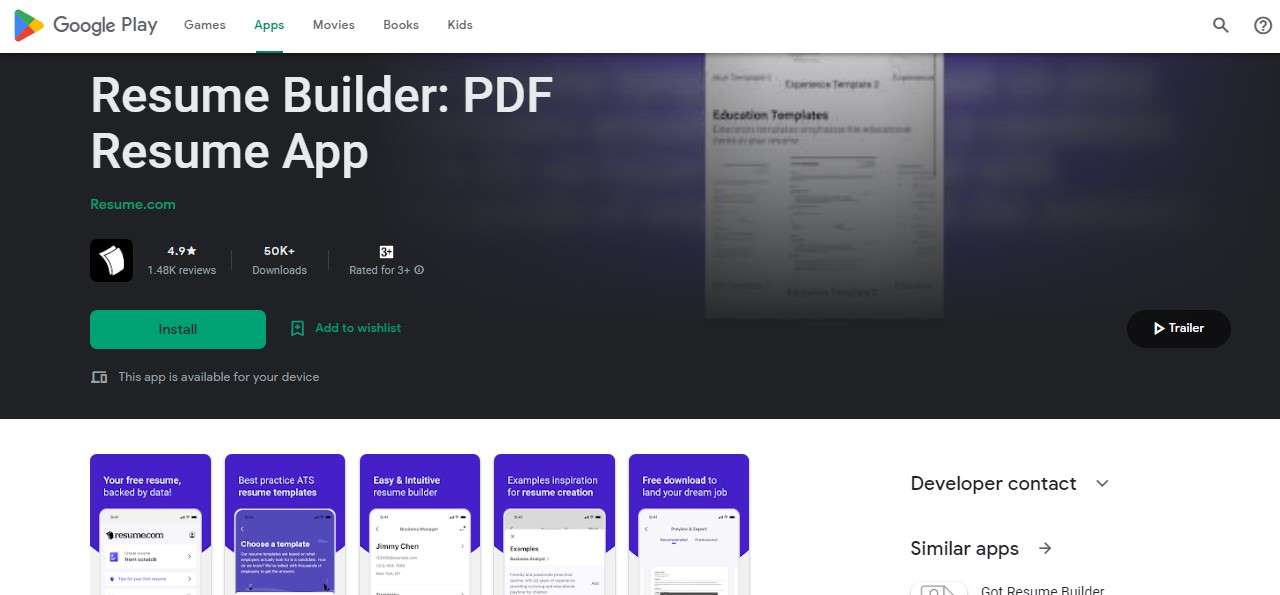 Resume Builder - PDF Resume App