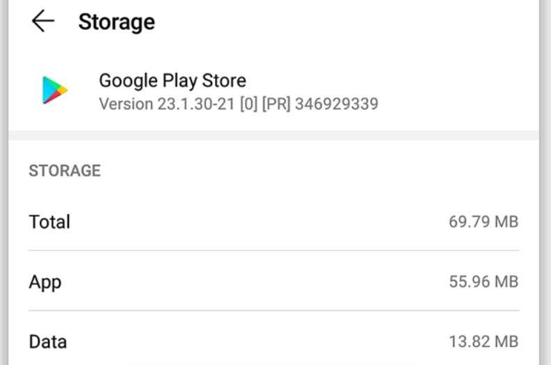 Tidak Bisa Download Aplikasi di Playstore Bersihkan Data