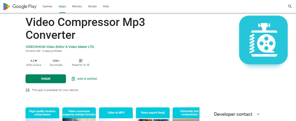 Video Compressor Mp3 Converter