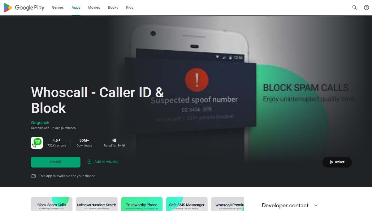 Whoscall Caller ID and Block