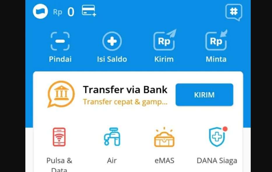 Aplikasi Dana Tidak Bisa Dibuka Transfer Bank