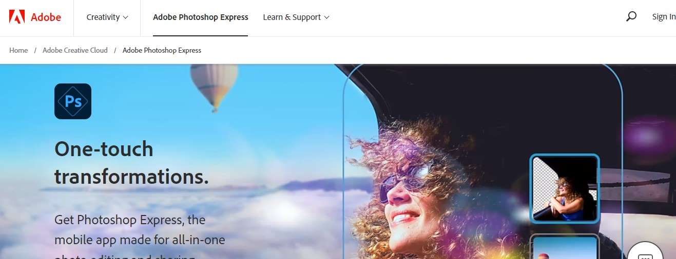Aplikasi Edit Foto yang Lagi Trend Sekarang Adobe Photoshop Express