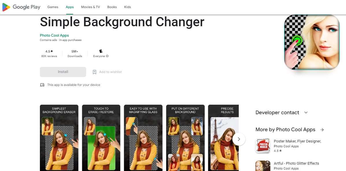 Aplikasi Ganti Background Simple Background Changer