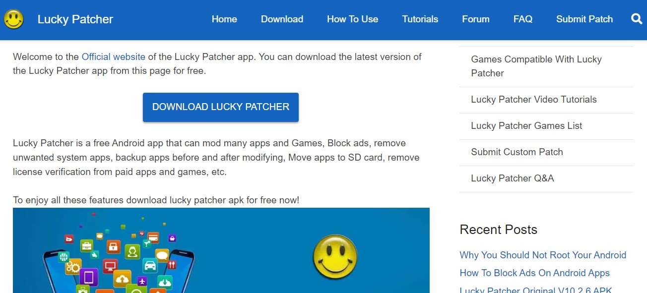 Aplikasi Lucky Patcher 