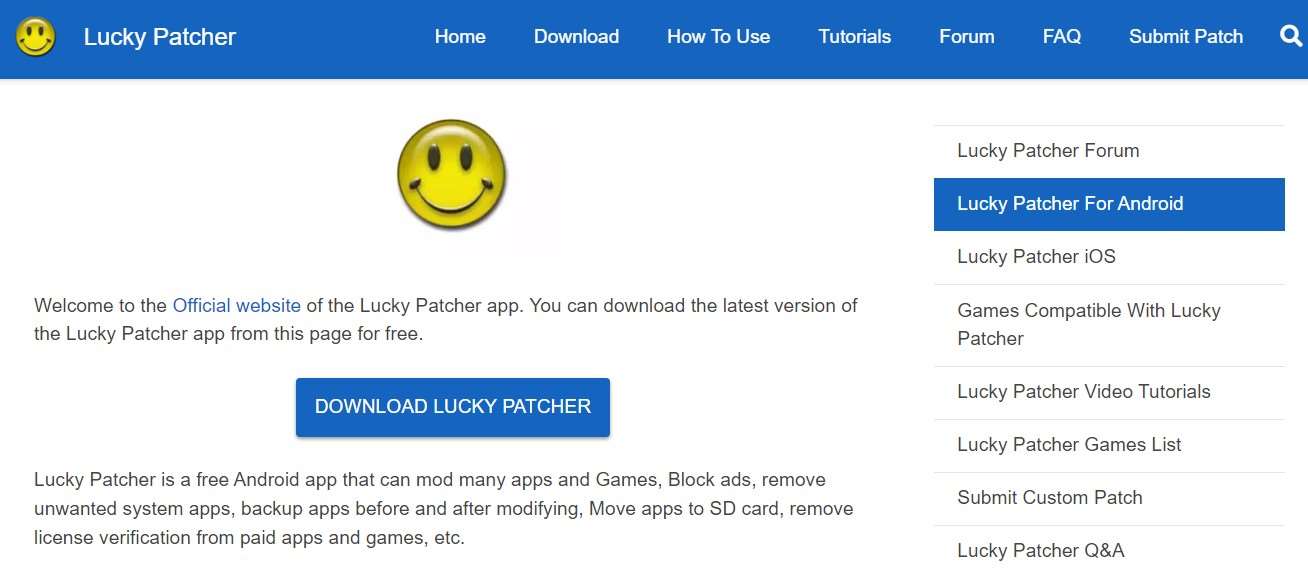 Aplikasi Lucky Pather Lucky Patcher Download