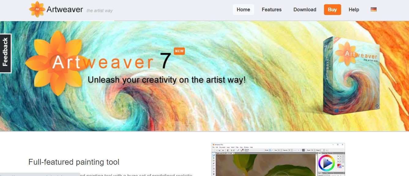 Aplikasi Menggambar di Laptop Artweaver 7