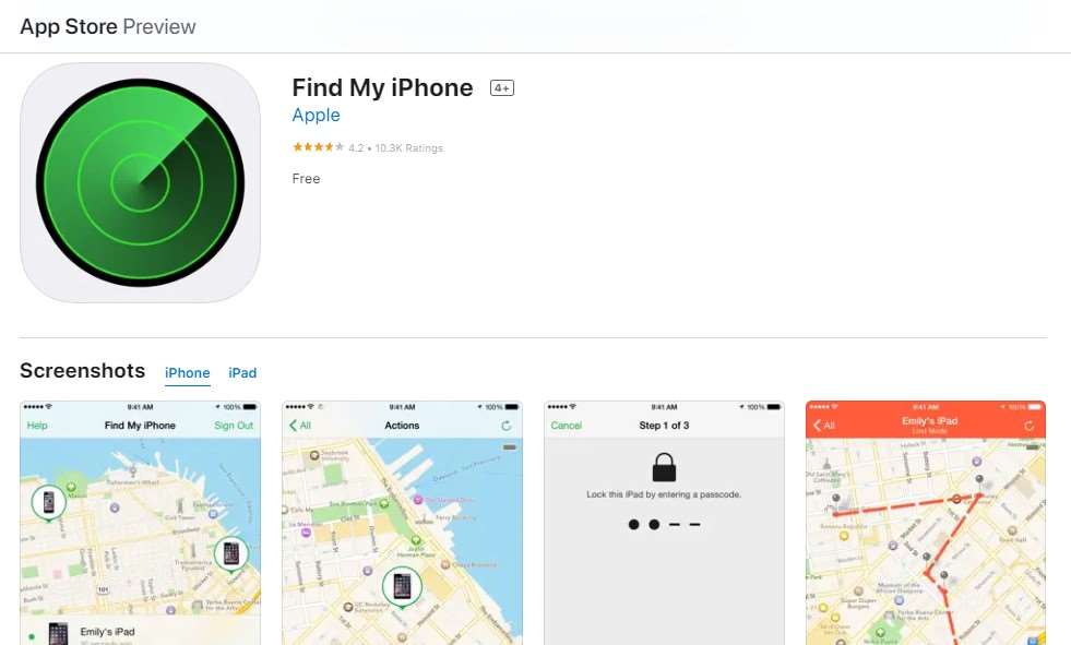 Aplikasi Pelacak IMEI - Find My iPhone