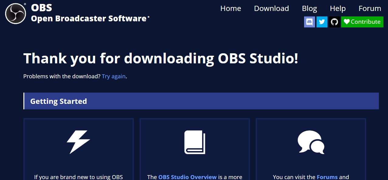 Aplikasi Rekam Layar di Laptop OBS Windows