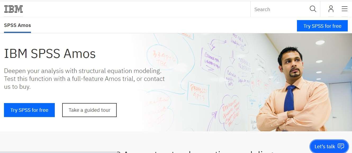 Aplikasi SPSS Adalah IBM SPSS Amos