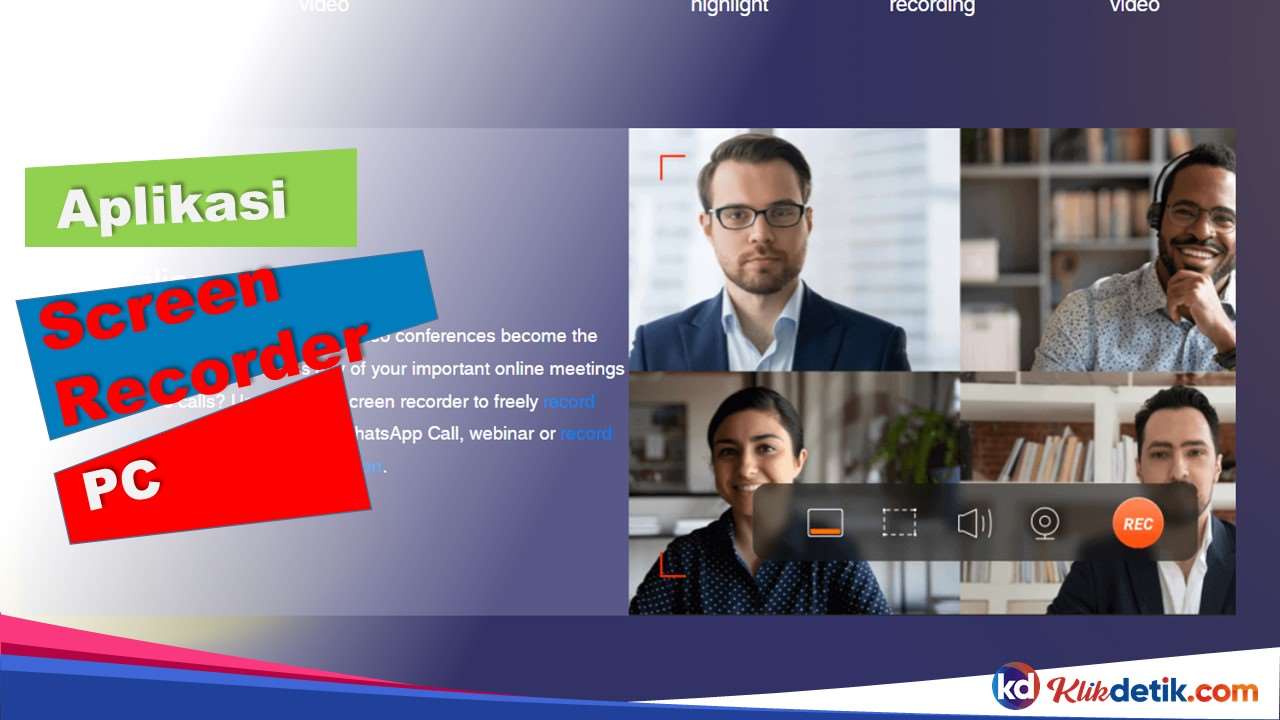 Aplikasi Screen Recorder PC